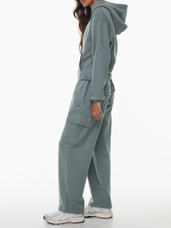 Aritzia Pants - TNA Terry Fleece Mega Cargo Mid-Rise Sweatpant Medium GD Shady Blue